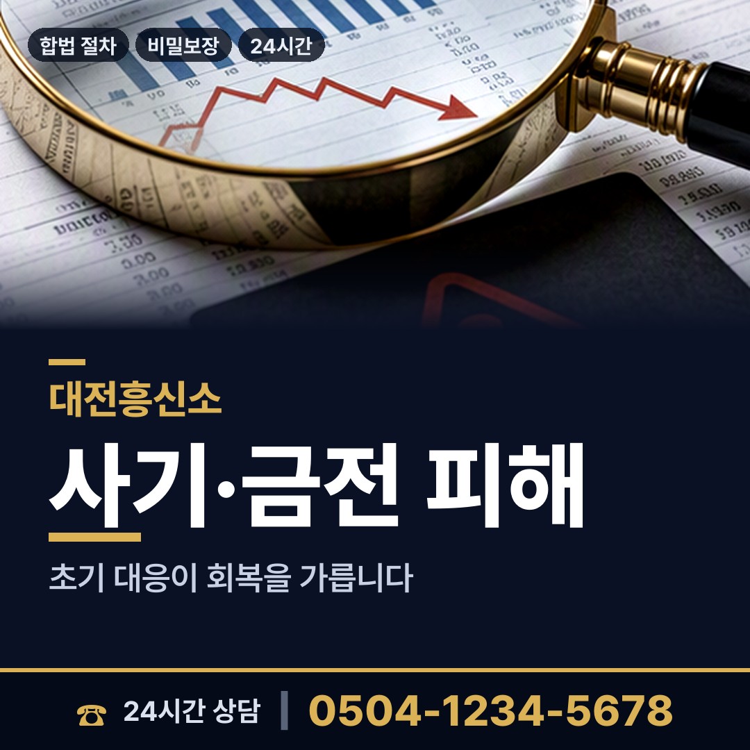 대전 월평2동 사설탐정비용 상담 안내